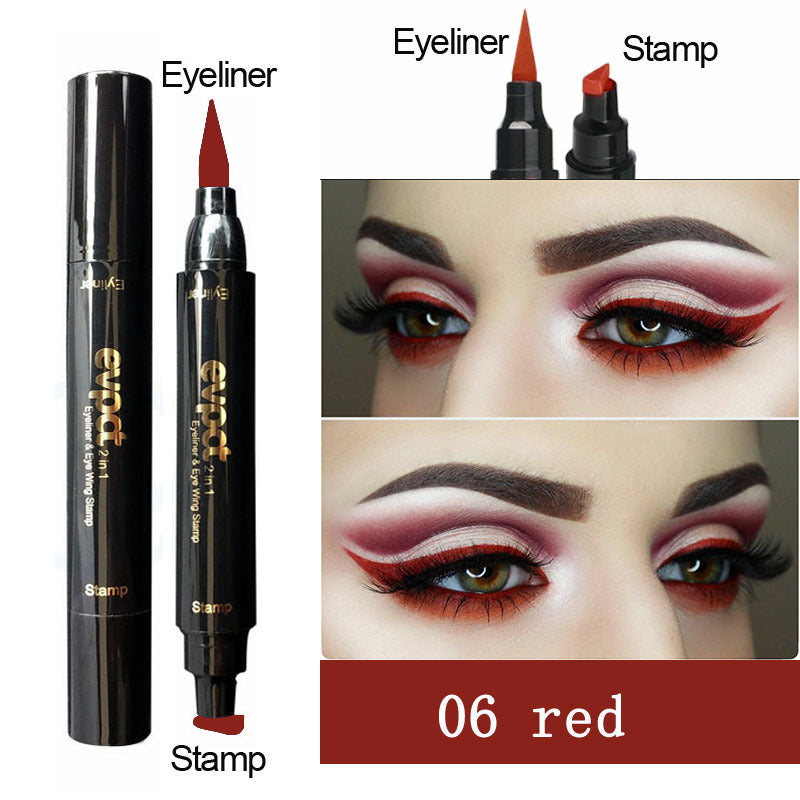 2-in-1 Eyeliner Stamp Pen