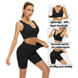 High Waist Running Shorts + Yoga Crop Top Sets(BUY 2 FREE SHIPPING)