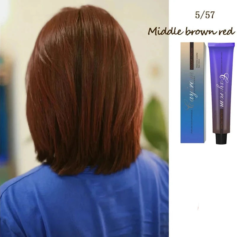 Damage-Free Semi-Permanent Hair Color Dye Set