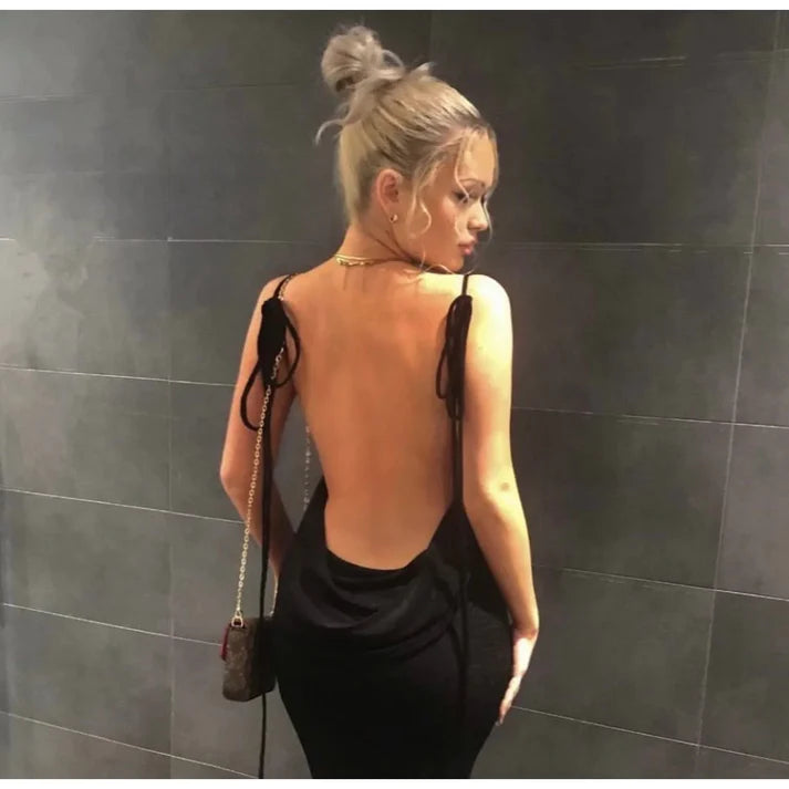 🔥Last Day 50% Off🔥 Backless Maxi Dress