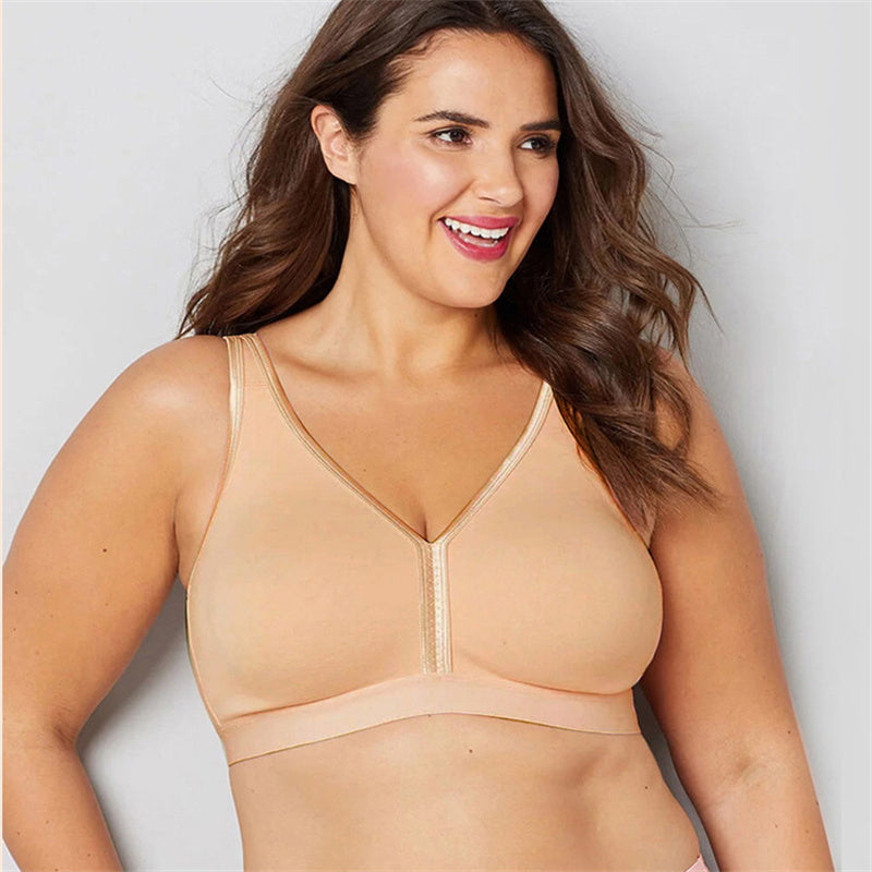 Cotton Seamless Comfort Bra