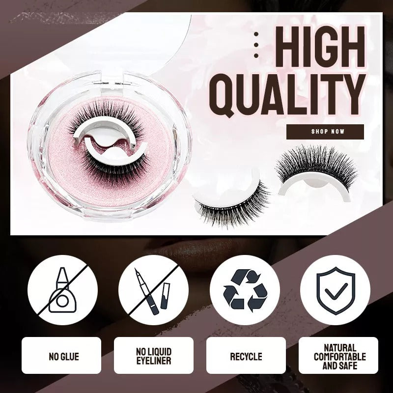 WATERPROOF REUSABLE SELF ADHESIVE EYELASHES