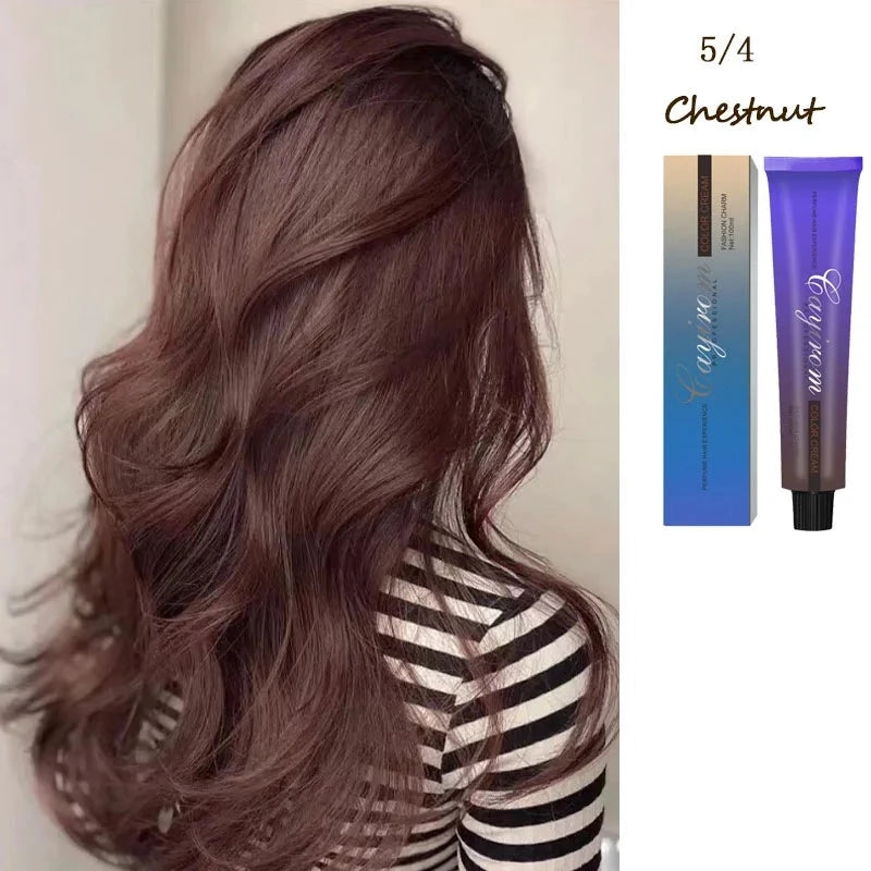 Damage-Free Semi-Permanent Hair Color Dye Set