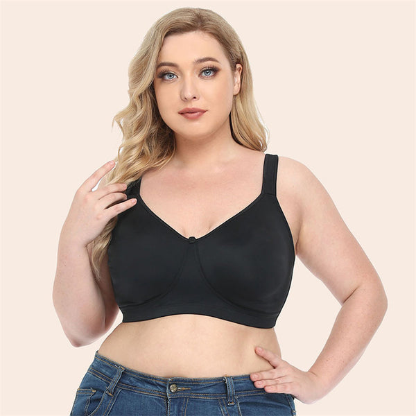 Full Cup Plus Size Glossy Bra