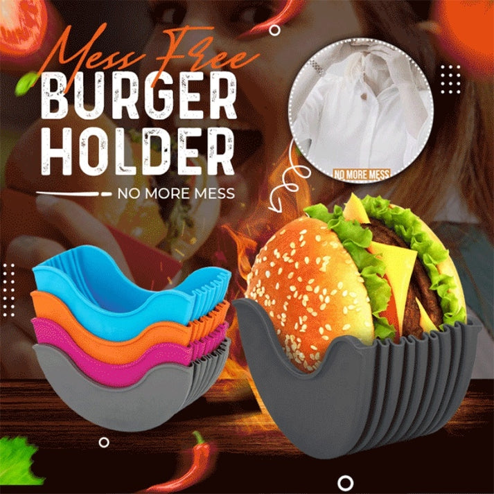 Silicone burger fixing box