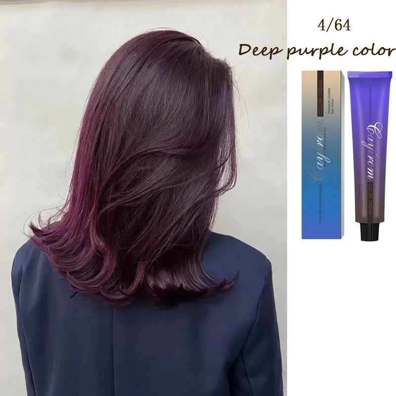 Damage-Free Semi-Permanent Hair Color Dye Set