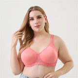 Solid Push Up Plus Size Bra