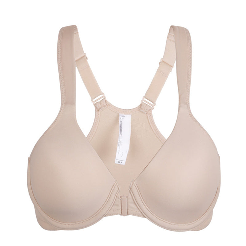 Plus Size Front Button Bra